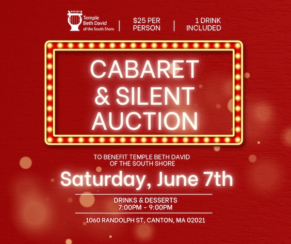 Cabaret & Silent Auction Poster